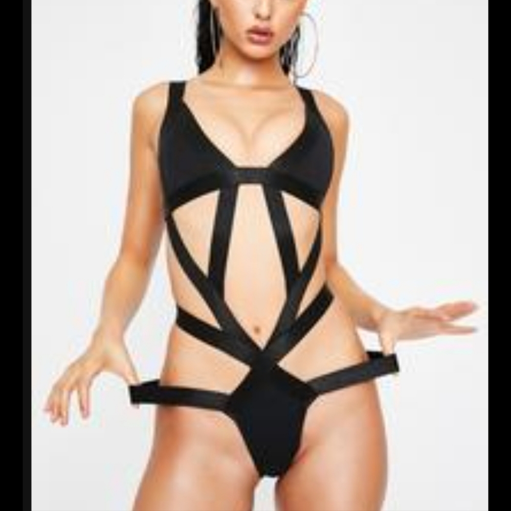 Poster Girl strappy monokini